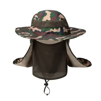 Уличные летние шляпы для мужчин, водонепроницаемая солнцезащитная шляпа, Мужская шляпа с защитой от ультрафиолета, Рыбацкая шляпа, Мужская шляпа