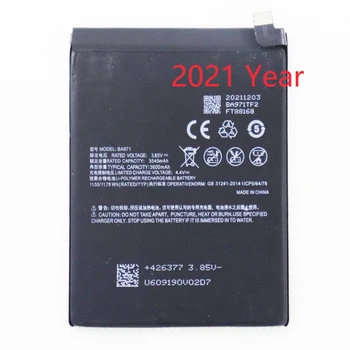 2021 Год BA971 Аккумулятор емкостью 3600 мАч Для мобильного телефона Meizu 16s M971Q/C/Y Bateria