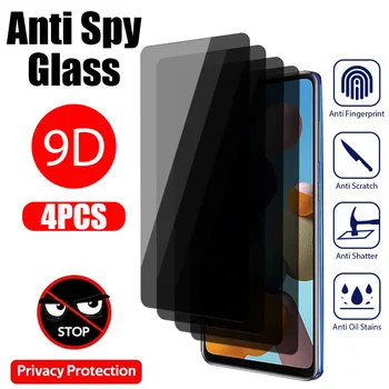 4 Шт. Защитная пленка для экрана Конфиденциальности Samsung Galaxy A53 A13 A33 A23 A73 A52S A22 5G Антишпионское стекло Для Samsung A72 A52 A51 A12 A71