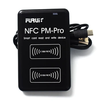 FURUI Новый PM-Pro RFID IC/ID Копировальный аппарат Дубликатор Брелок NFC Считыватель Писатель Зашифрованный Программатор USB UID Копия карты-Бирки