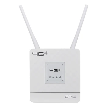 Маршрутизатор LTE 150 Мбит/с, беспроводной маршрутизатор 4G CPE, внешние антенны, Wi-Fi модем с портом RJ45 и слотом для SIM-карты