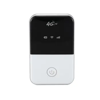 Карманный Wifi-маршрутизатор 4G Lte Автомобильная мобильная точка доступа Wi-Fi Беспроводной Широкополосный Mifi Разблокированный модем-маршрутизатор 4G Со слотом для sim-карты