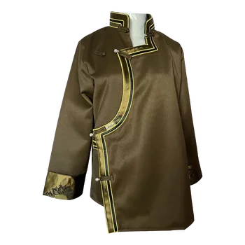 Тибетская куртка Китайская традиционная одежда для топов Тибетская одежда Блузка Весна Осень Восточное винтажное пальто